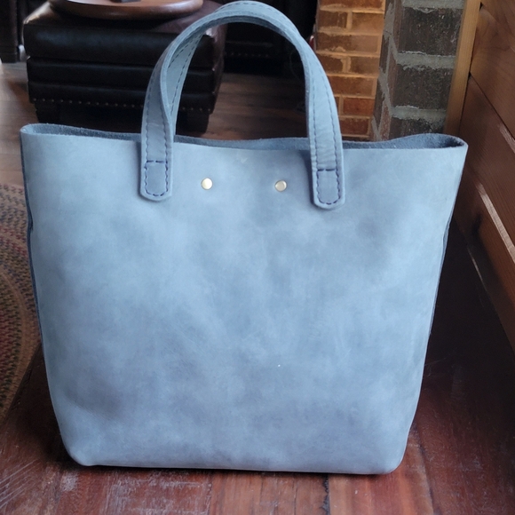 Portland Leather Goods Storm Mini Crossbody Tote - Picture 2 of 6